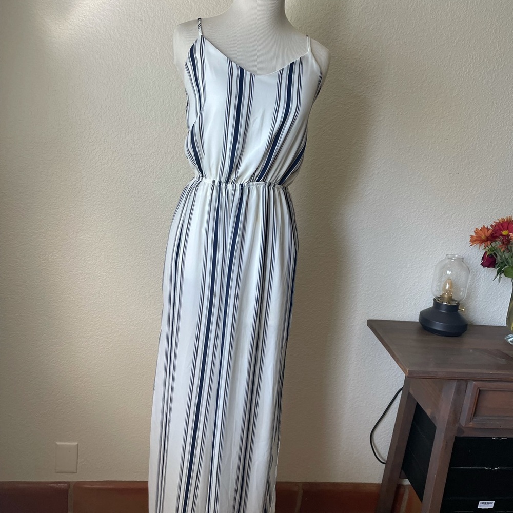 striped jumpsuit